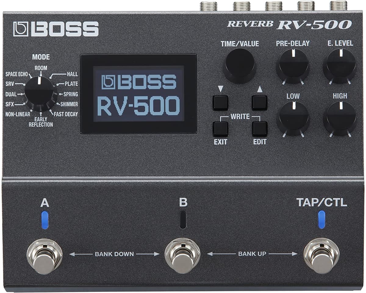 Boss Reverb - Pedal Para Guitarra (Rv-500)