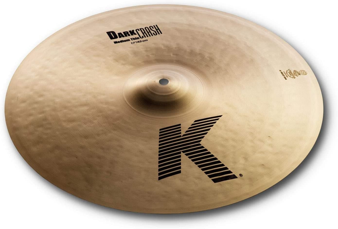 Zildjian 17 K Crash Oscuro Delgado K0914