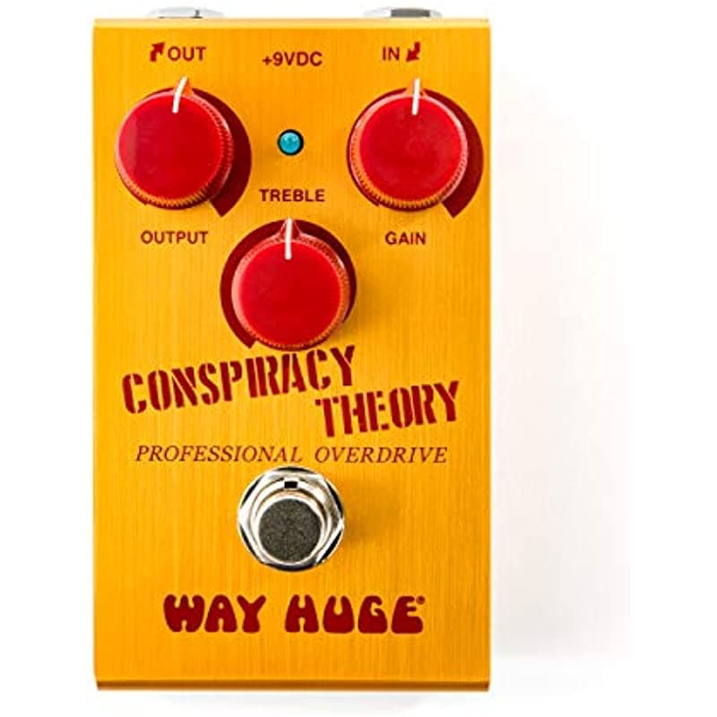 Way Huge Teoría De La Conspiración Smalls Profesional Overdrive Efecto Pedal Wm20