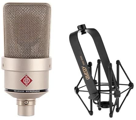 Neumann TLM 103 Micrófono Condensador Diafragma Grande Níquel con Suspensión Shockmount