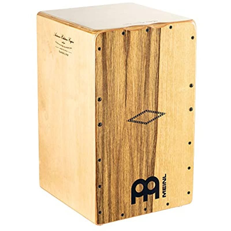 Meinl Artisan String Cajon con Tapa Frontal de Limba / Cuerpo de Abedul Báltico - HECHO EN ESPAÑA - Línea Tango, GARANTÍA DE 2 AÑOS AETLLI
