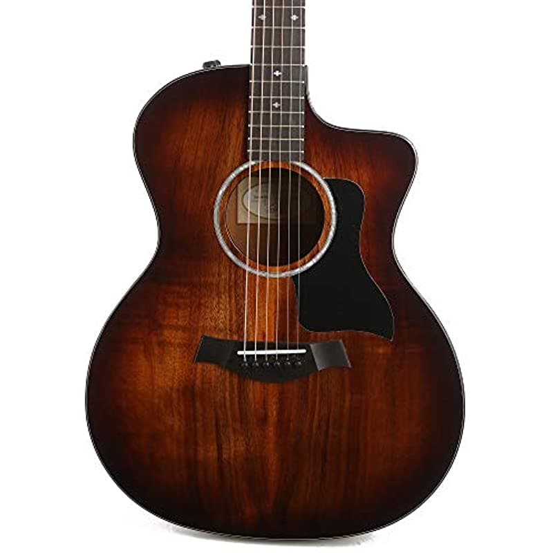Taylor 200 Series Deluxe 224ce-K Grand Auditorium - Guitarra electroacústica con acabado sombreado Edge Burst 224ce-K-DLX