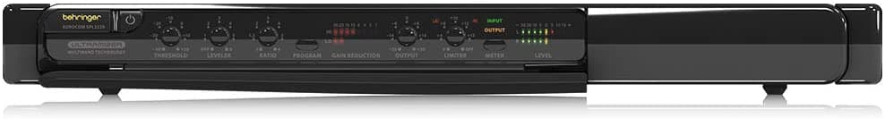 Behringer Spl3220 Multiband Sound Multiband Procesador Limitador Maxitor Maxiter Negro