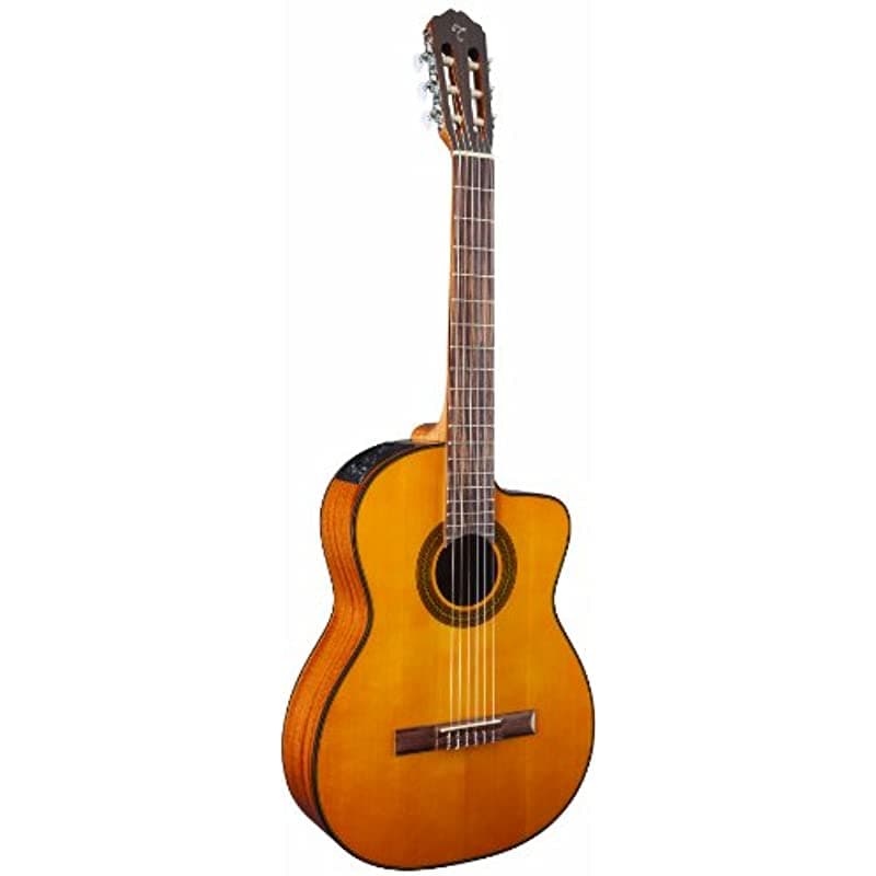 Takamine GC1CENAT Guitarra Eléctrica de Cuerpo Sólido para Diestros, Natural, 6 Cuerdas, Talla Media