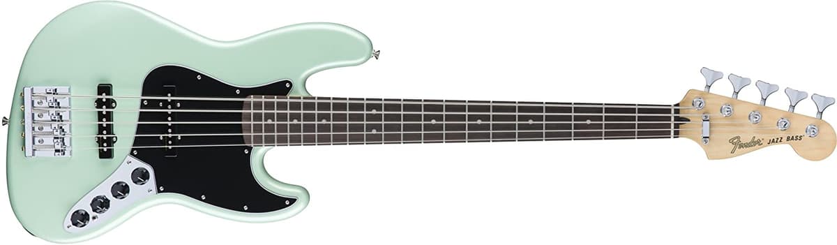 Fender Deluxe Active Jazz Bass V 5 Cuerdas Diapasón de Rosewood Surf Pearl 143610349