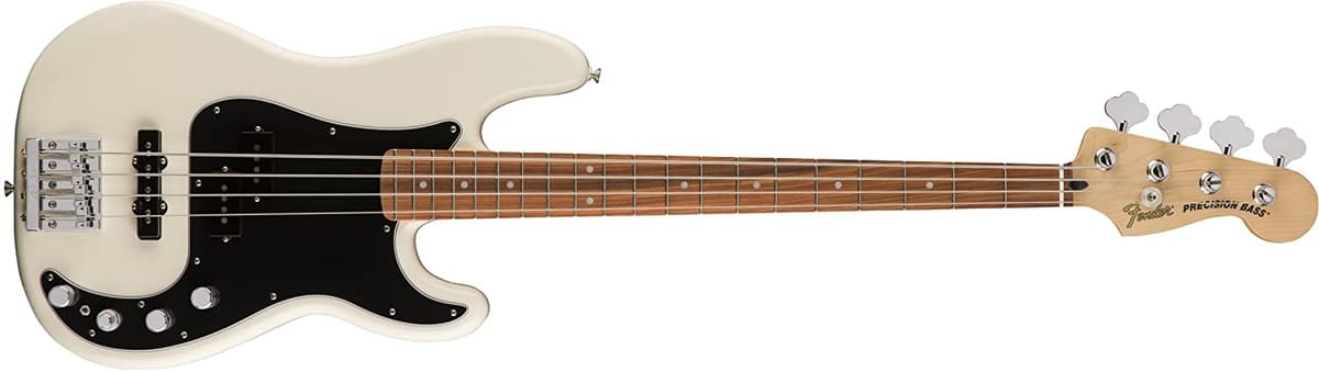Fender Deluxe Active Precision Bass Special Pau Ferro Olympic White 143413305