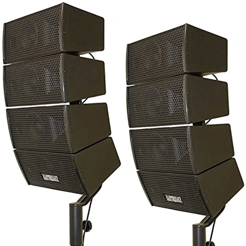 Earthquake Sound Dj-Quake - Altavoces De Matriz De 4 Pulgadas Juego De 2 Unidades Color Negro DJ-Quake Arrays