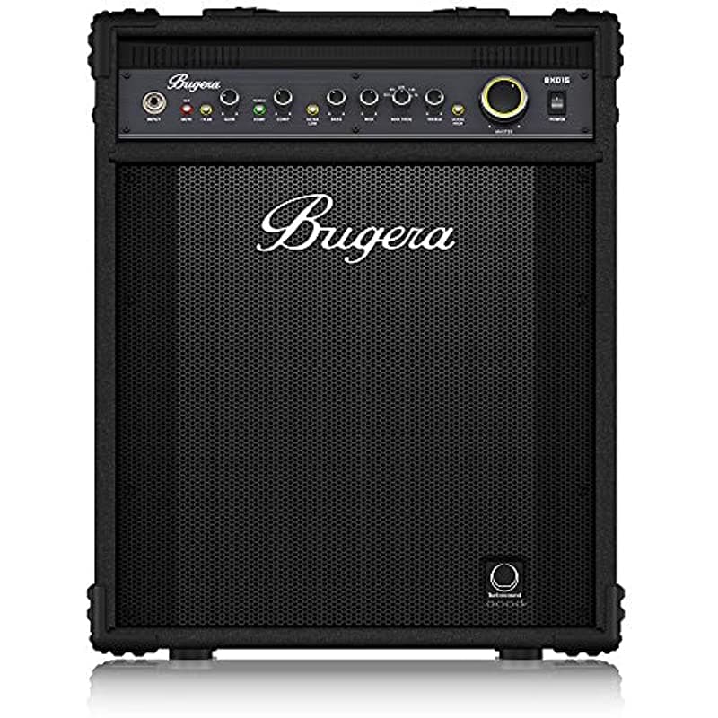 BUGERA BXD15 - Amplificador de Bajo de 1000W con Parlante Turbosound de 15", Preamp MOSFET, Compresor y Tecnología DYNAMIZER, Negro.