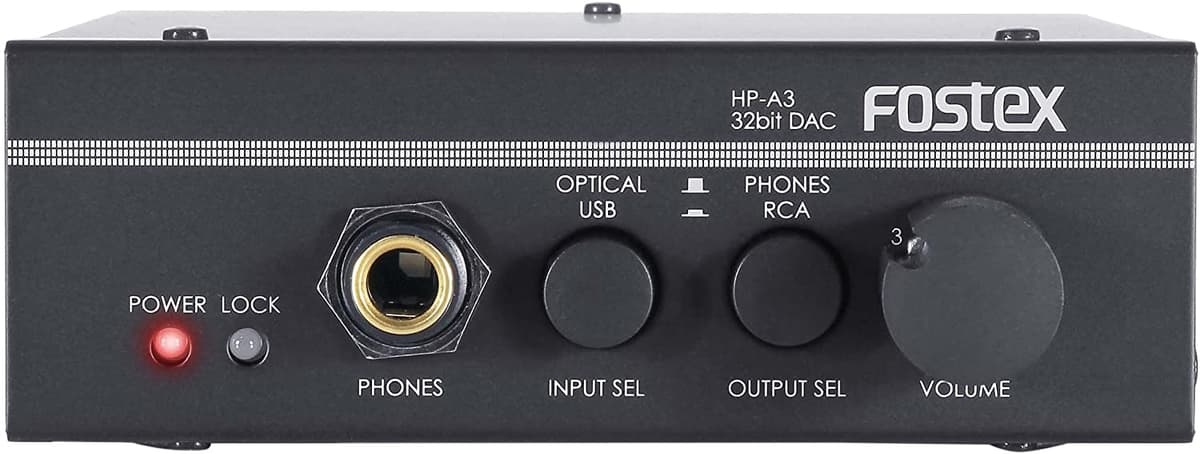 Fostex - Hp-A3 - Amplificador De Audífonos/Convertidor Digital A Analógico 32-Bits. AMS-HP-A3