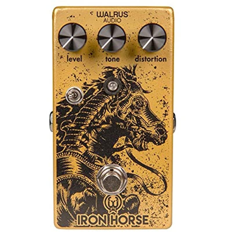 Walrus Audio Iron Horse V2 Lm308 - Pedal De Efectos De Guitarra De Distorsión 900-1009V2