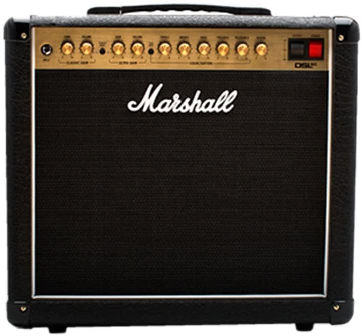 Marshall M-DSL20CR-U Amplificador Combo para Guitarra, Sonido Clásico y Potente, 20W, Ideal para Escenario y Estudio