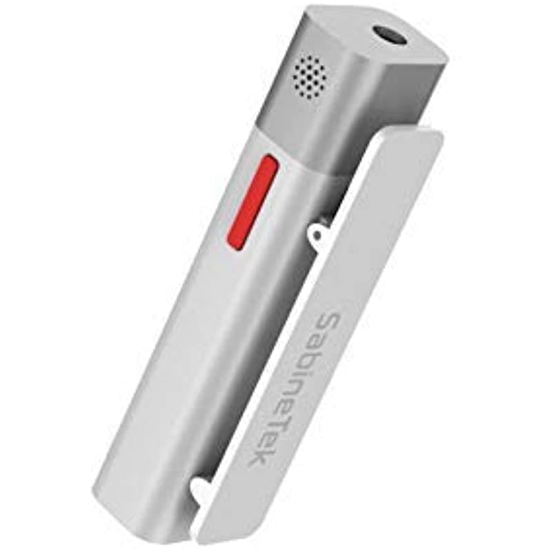 Sabinetek Smartmike+ Lavalier Micrófono Contenido Creators Dslr Camara Phone Computadora Lapel Mic Vlogging Youtuber Grabación SCSM+WH