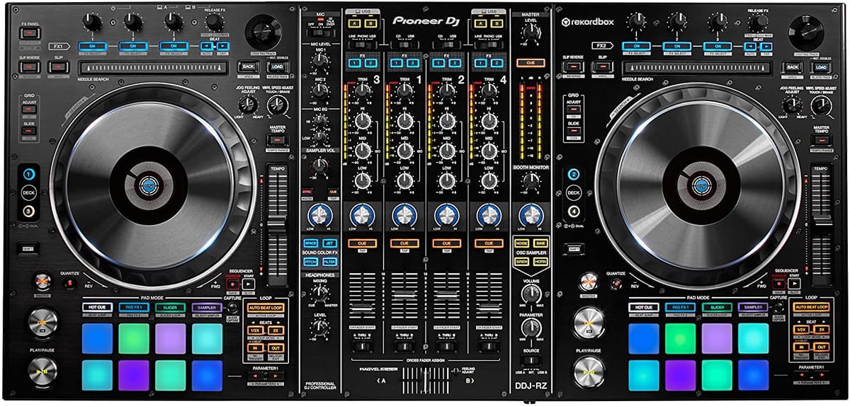 Pioneer Dj Dj Controlador 9.80 X 37.70 X 20.50 Ddjrz