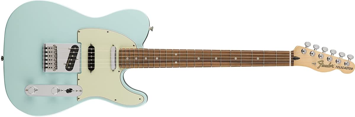 Fender Deluxe Nashville Telecaster Guitarra Eléctrica Pau Ferro Difmitboard Daphne Blue 147503304