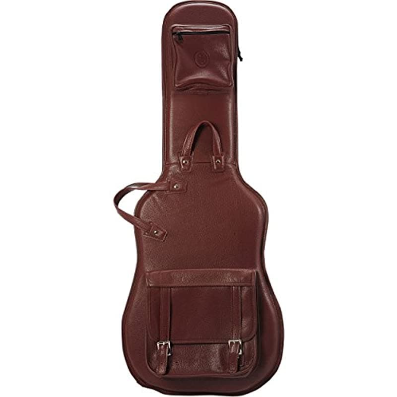 Levy'S Leathers Lm18-Brg Deluxe Leather Guitarra Eléctrica Fondo Borgoña