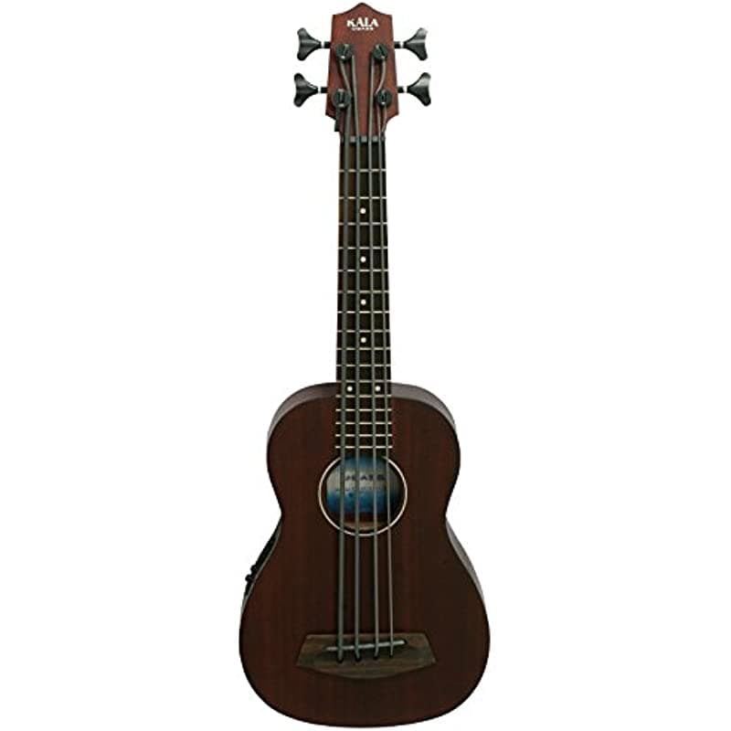 Kala KA-UBASS-RUMBL-FS U-Bass Rumbler de Caoba con Funda para Transporte - Natural KA UBASS RMBL FS