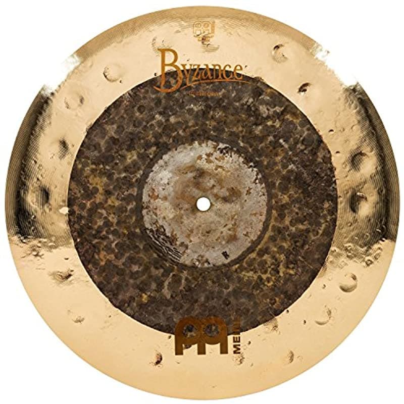 Meinl Platillo Byzance Dual Crash De 16 Pulgadas Fabricado En Turquía Bronce B20 Martillado A Mano 2 Años De Garantía B16Duc Pulgadas