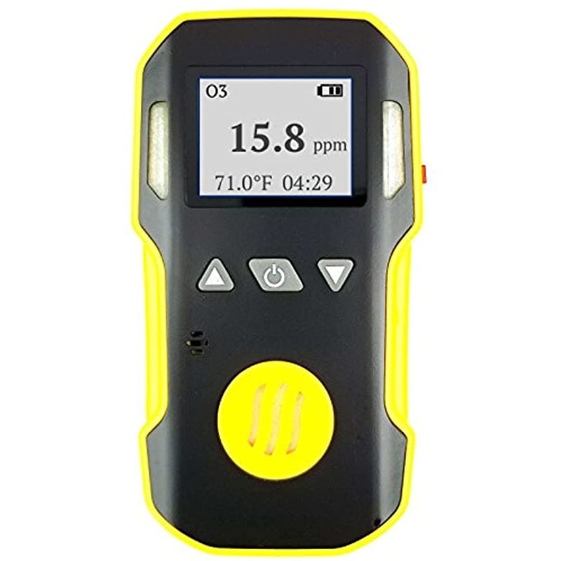 FORENSICS DETECTORS FD Detector de Ozono de Forensics | Calibración NIST de EE. UU. | A Prueba de Polvo y Explosiones | Recarga USB | Alarmas de Sonido, Luz y Vibración | 0-20ppm O3