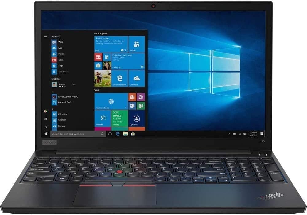 2020 Último Modelo Lenovo ThinkPad E15 Business Laptop Intel i5-10210U, 16 GB RAM, 1 TB NVMe SSD, 15.6" Full HD (1920x1080) IPS, Windows 10 Pro Notebook | 32 GB Tarjeta USB