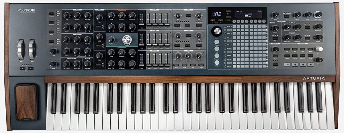 Arturia PolyBrute Sintetizador Analógico Polifónico Morphing de 6 Voces con Madera Natural