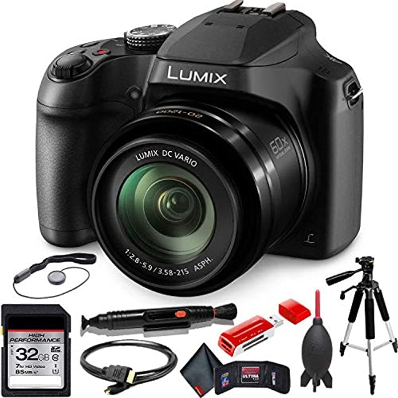 Panasonic Lumix Dc-Fz80 - Cámara Digital Con Kit De Accesorios DC-FZ80K