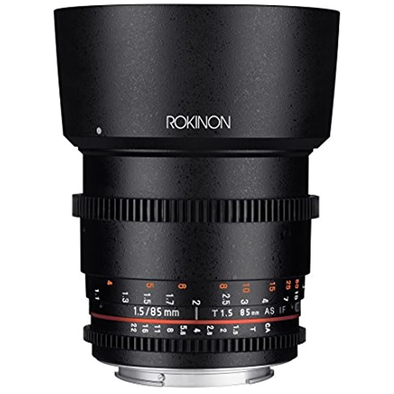 Rokinon Cine DS DS85M-C 85mm T1.5 AS IF UMC Lente Cine Full Frame para Canon EF