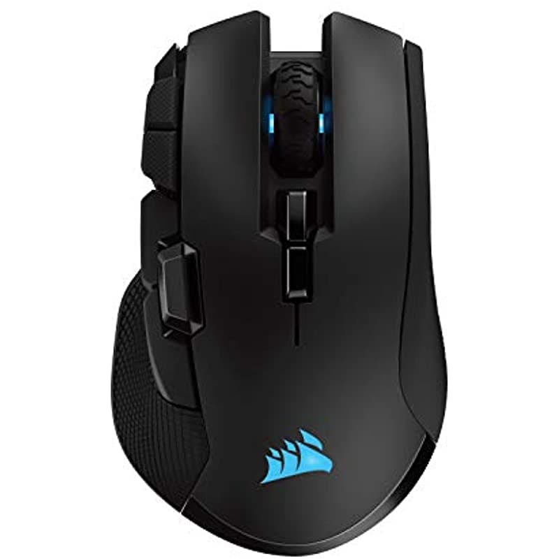 Corsair Ironclaw Inalámbrico RGB - Mouse Para Juegos FPS Y MOBA - Sensor Óptico De 18.000 DPI - Slipstream Inalámbrico Sub-1 ms CH-9317011-NA