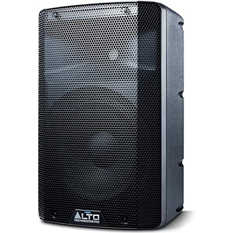 Alto Profesional Tx210 | 300 Vatios De 10 Pulgadas Potenciados De 2 Vías Crossover Conectividad De Rendimiento Y Limitador De Analgoue Integrado