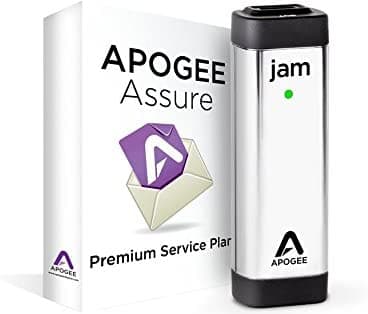 Jam 96K Calidad Profesional Usb Guitarra Entradas Ipad Iphone Y Mac 3 Años Apogee Assure Premium Service Plan JAM 96K-L+AA3