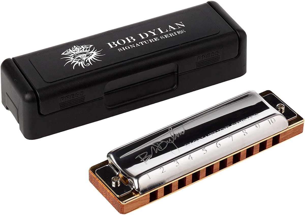 Hohner Bob Dylan Signature-Series Harmonica 589-C/BOX