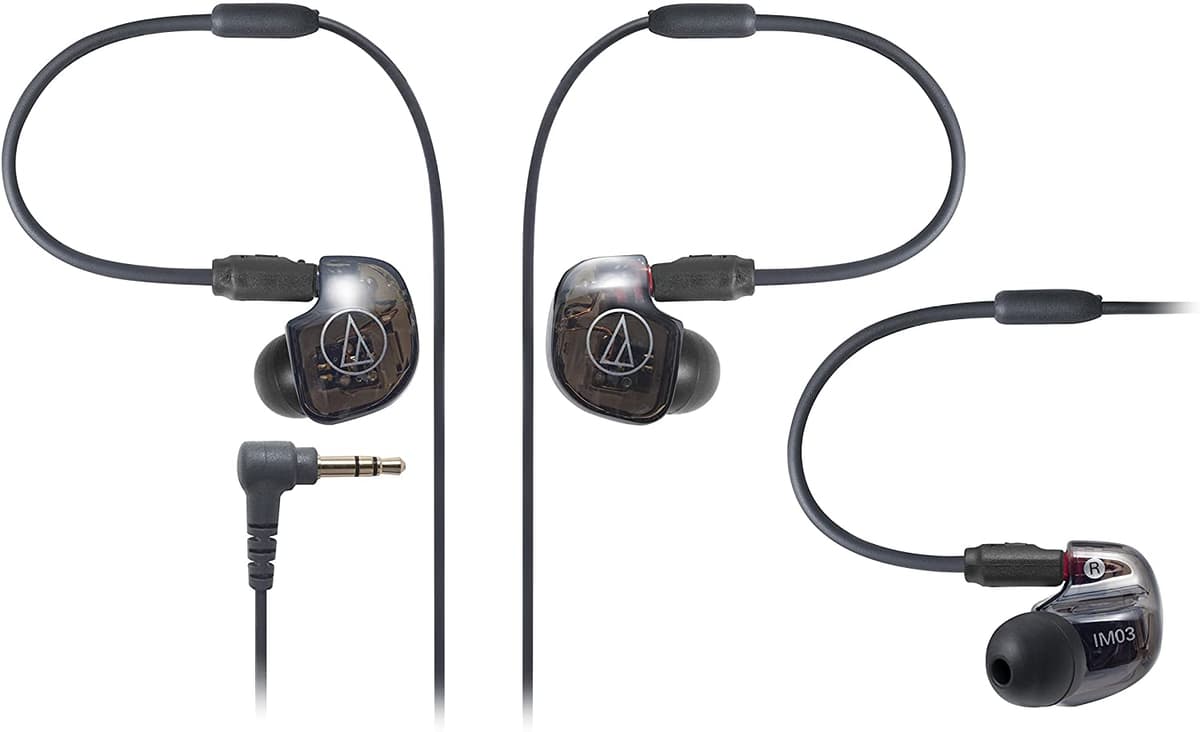Audio Technica Ath-Im03 Sonicpro Balanced In-Ear Monitor Auriculares