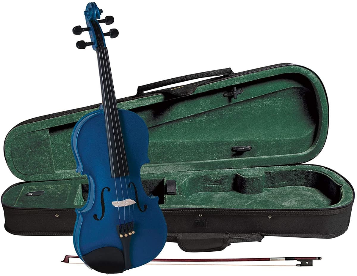 Cremona Sv-75 Autito De Violin De Vielino Premier Azul 1 2 Tamaño SV-75BU 1/2
