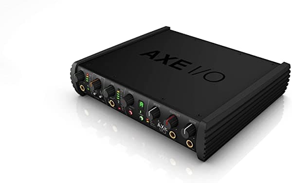 IK Multimedia Interfaz De Audio De 2 Canales Axe I/O Con Forma De Tono De Guitarra Salida De Amplificador Y Paquete De Grabación De Software IP-INT-AXEIO-IN