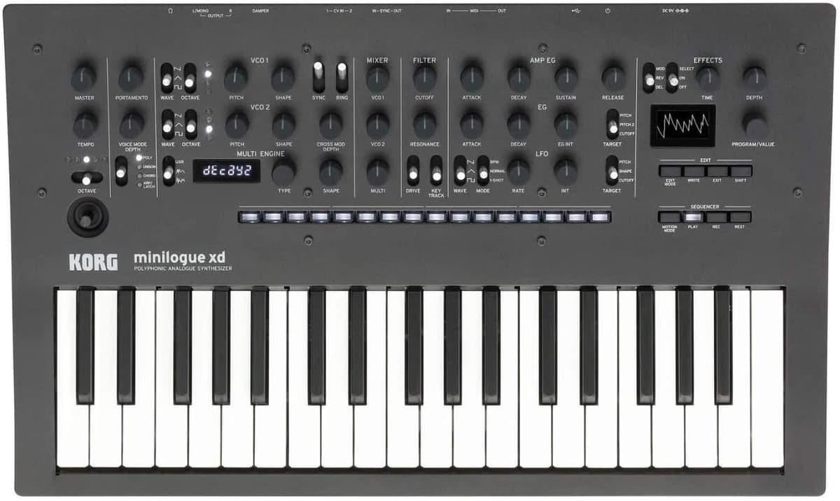 Korg Minilogue Xd - Sintetizador Analógico De 4 Voces