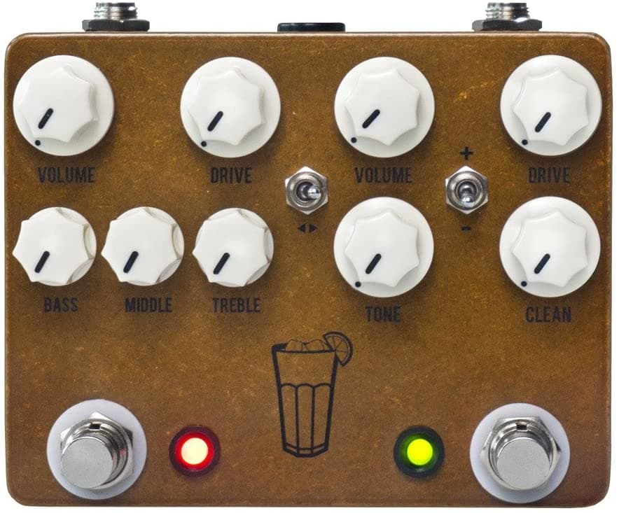 JHS Sweet Tea V3 Overdrive & Distorsión - Pedal de efectos para guitarra STV3