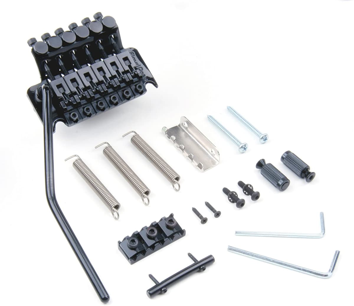 Floyd Rose Original Series - Puente De Trémolo Con Tuerca R2 Color Negro FRT-200R2