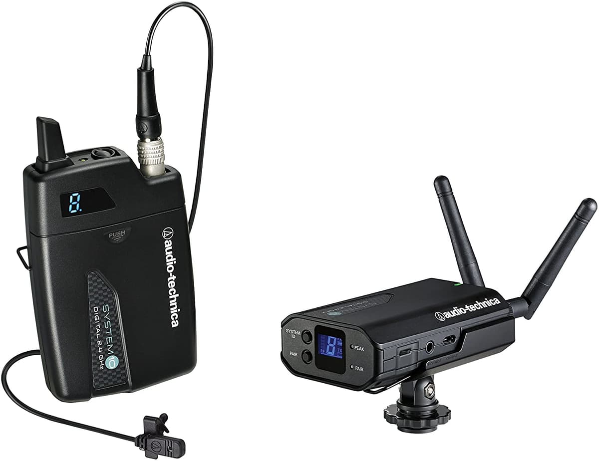 Audio-Technica Sistema 10 Atw-1701/L - Sistema De Lavalier Inalámbrico Portátil