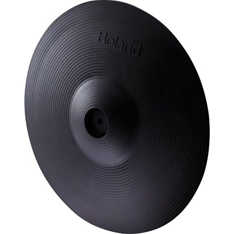 Roland CY-13R Platillo Eléctrico de Batería "Ride" V-Cymbal, 13 Pulgadas, Negro