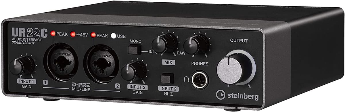 Steinberg Ur22C 2X2 Usb 3.0 Audio Placa Cubase Ai Y Cubasis Le