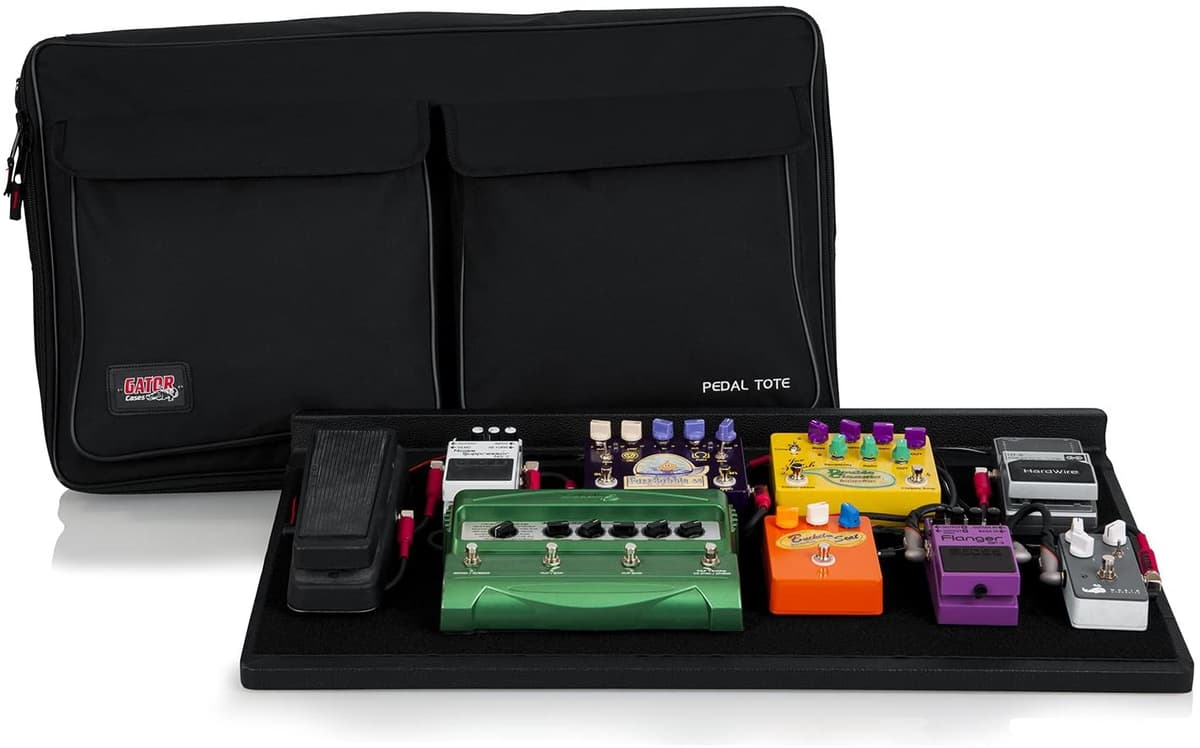 Gator Cases - Pedalera para efectos de guitarra Tote, base y superficie de velcro, tamaño Pro 30 x 16, GPT-PRO