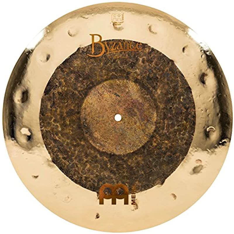 Meinl Platillo Byzance 18 Dual Crash Hecho En Turquía-B20 Bronce B20 De 2 Años B18Duc