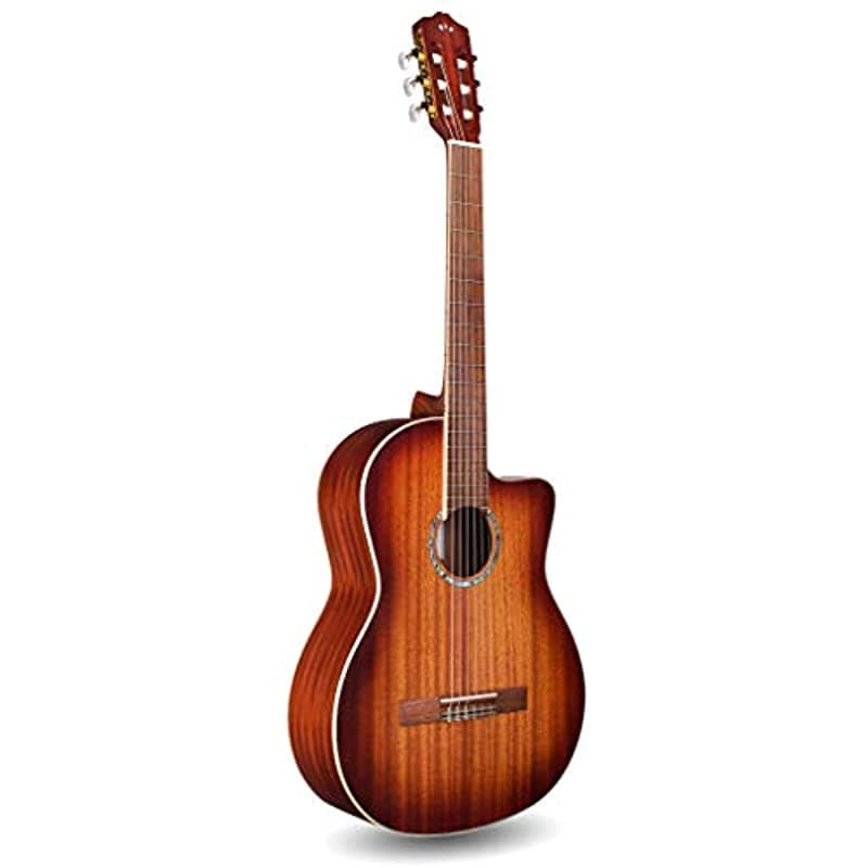 Cordoba C4-CE Edge Burst Guitarra Clásica Electroacústica con Corte en Nylon de la Serie Iberia 02697 -