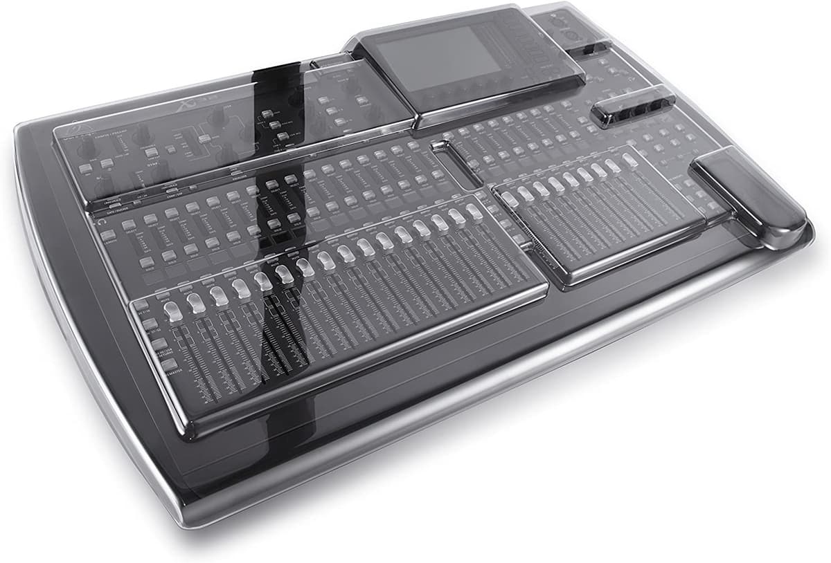Decksaver Dsp-Pc-X32 Pro Behringer X32 Consolla Mezclador Cubierta Negra