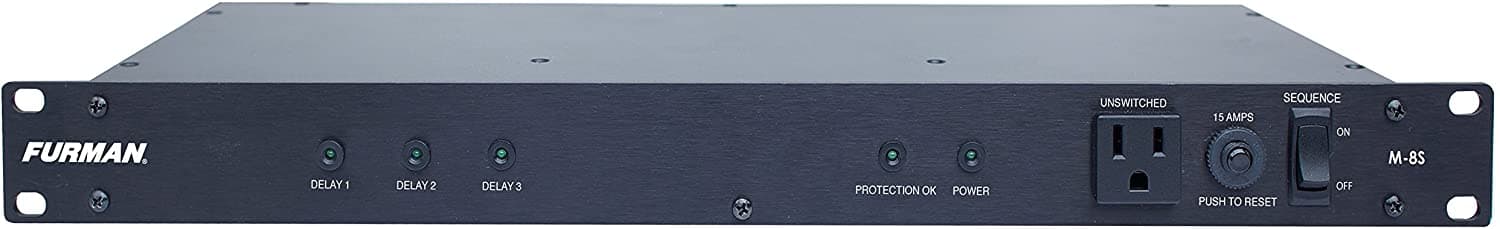Furman Power Acondicionador Negro M-8S