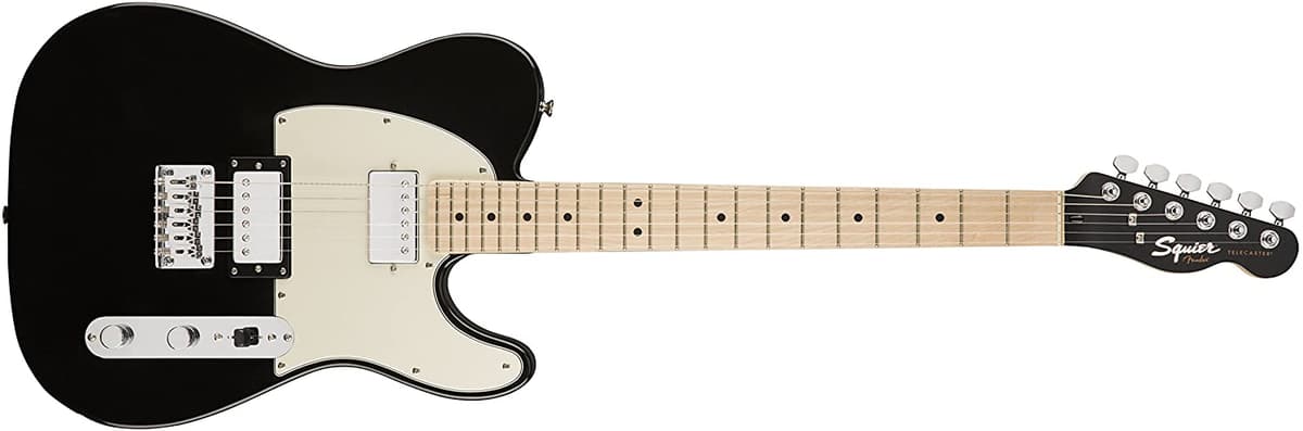 Squier by Fender Contemporary Telecaster Guitarra Eléctrica HH Diapasón de Maple Black Metallic 321222565