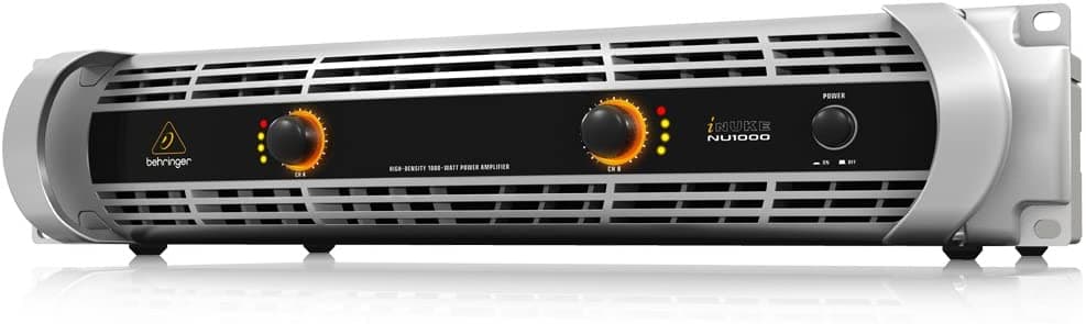 Behringer iNUKE NU1000 Ultraliviano de Alta Densidad Amplificador de Potencia 1000 Vatios