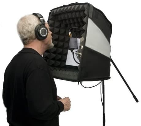 Voice Over Essentials Portaoth Pro Your Grabación Studio En Casa Y En La Carretera HH09-04-A-PRO-SERIES-PORTA-BOOTH