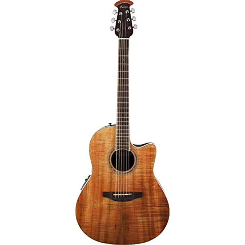 Ovation 6 Cuerdas Electroacústica Figurado Koa Cs24P-Fkoa