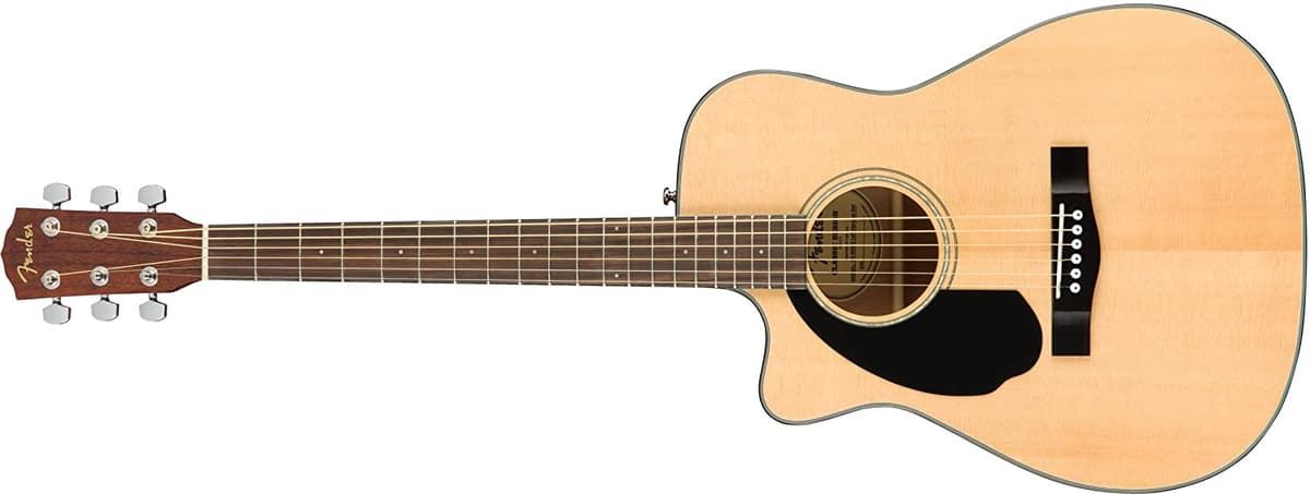 Fender Cc-60Sce Concierto Guitarra Acústica - Natural - Zurdo 970158021