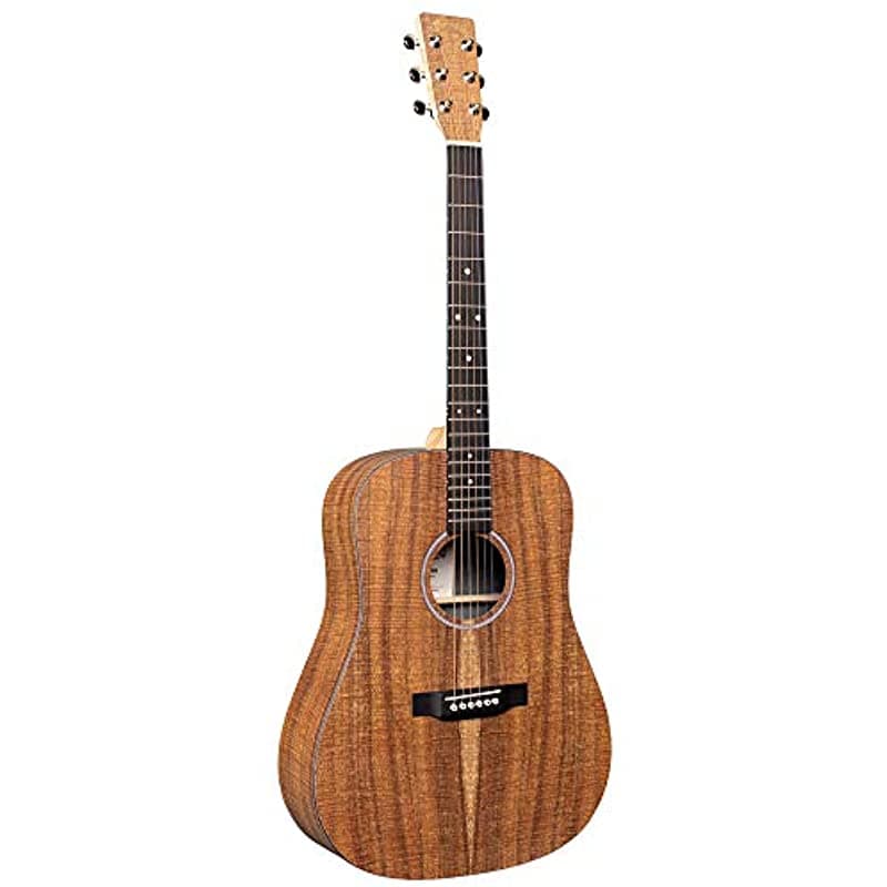 Martin Guitarra X Series D-X1E Electroacústica Patrón Koa Laminado de Alta Presión D-14 Forma Dreadnought Perfil de Mástil 11DX1E-01